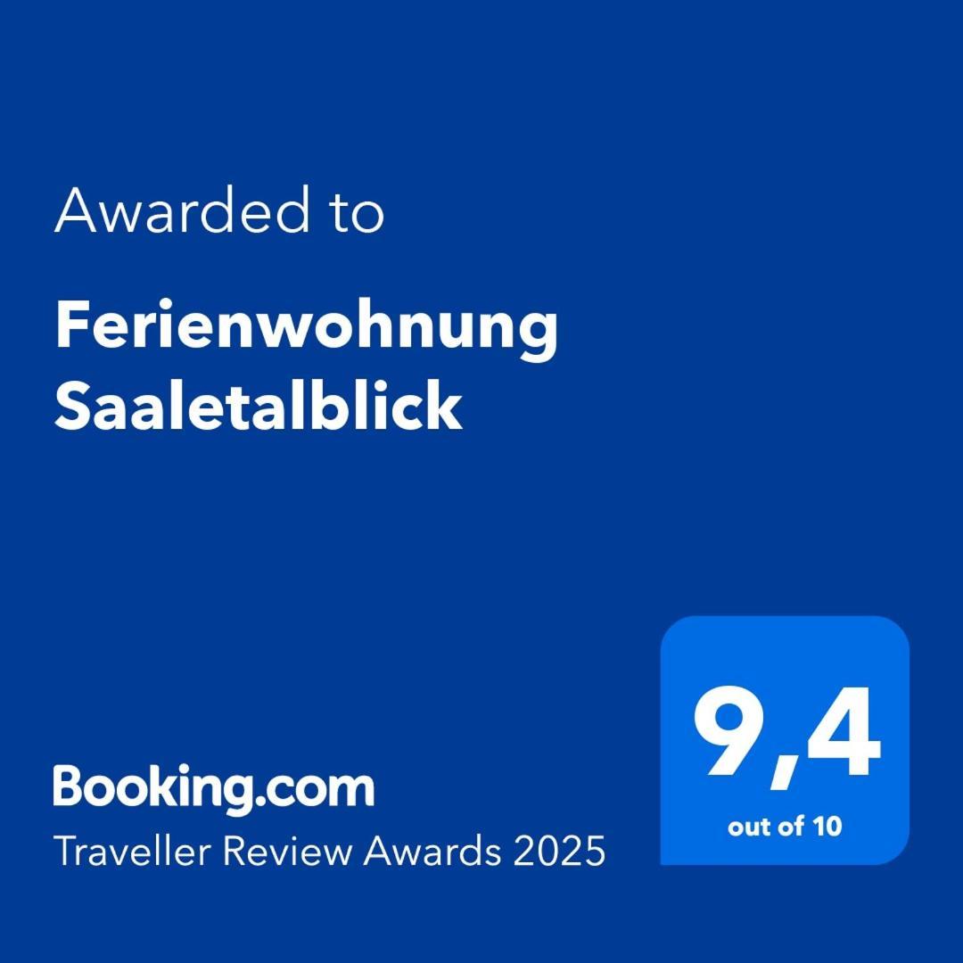 Ferienwohnung Saaletalblick Jena Exterior foto