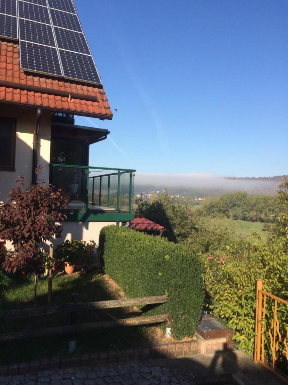 Ferienwohnung Saaletalblick Jena Exterior foto